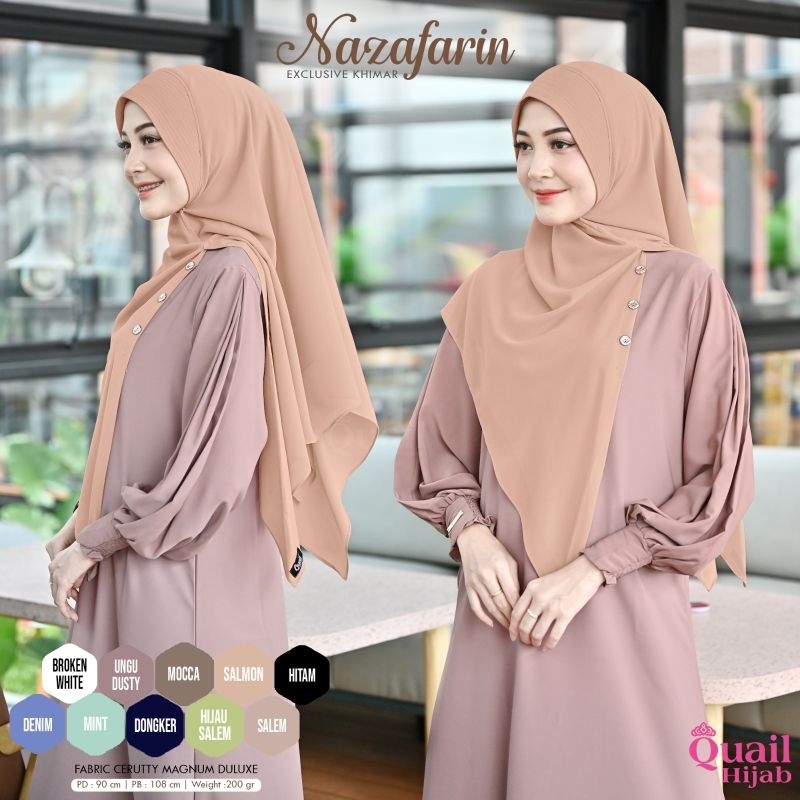 Nazafarin khimar Ori Quail hijab
