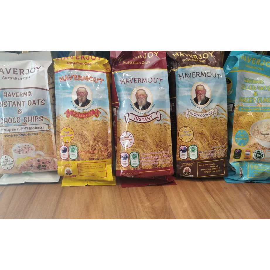 

Readystock Haverjoy Rolled Instan Oat 1000 gram Havermix Havermut