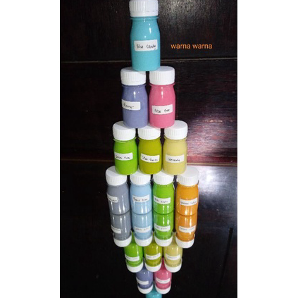

Seller Cat Pigmen / Pigmen Resin / Pigment Resin / Pigmen pewarna resin / Netto 45gr