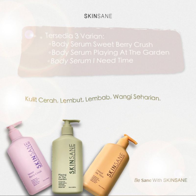 BODY SERUM SKINSANE/SABUN MANDI SERUM SR12/SABUN MANDI SR12