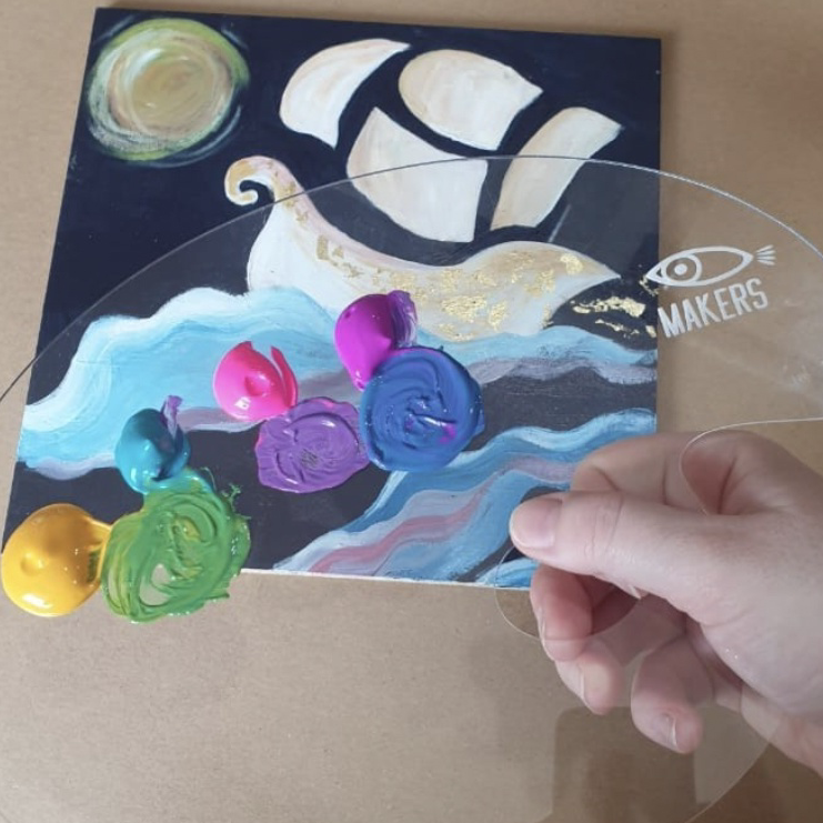 

Ready Stock Basic White Acrylic Paint 250ml by MAKERS Buruan Beli