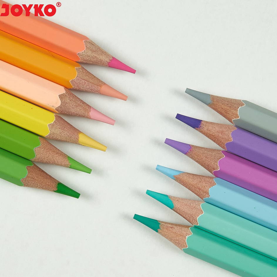 

Harga Promo Pastel Color Pencils Pensil Warna Joyko CP-125P 12 Warna Pastel