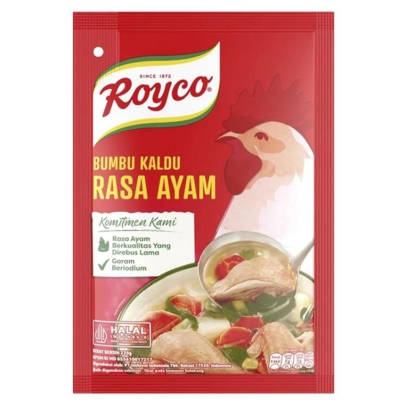 

ROYCO Bumbu Kaldu Penyedap Makanan Rasa AYAM