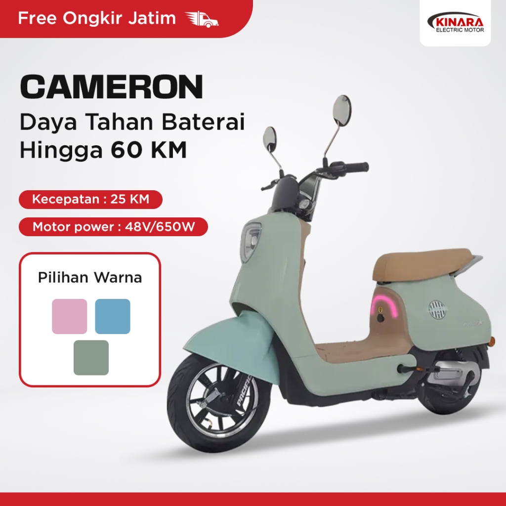 Sepeda listrik pacific cameron - kinara electric