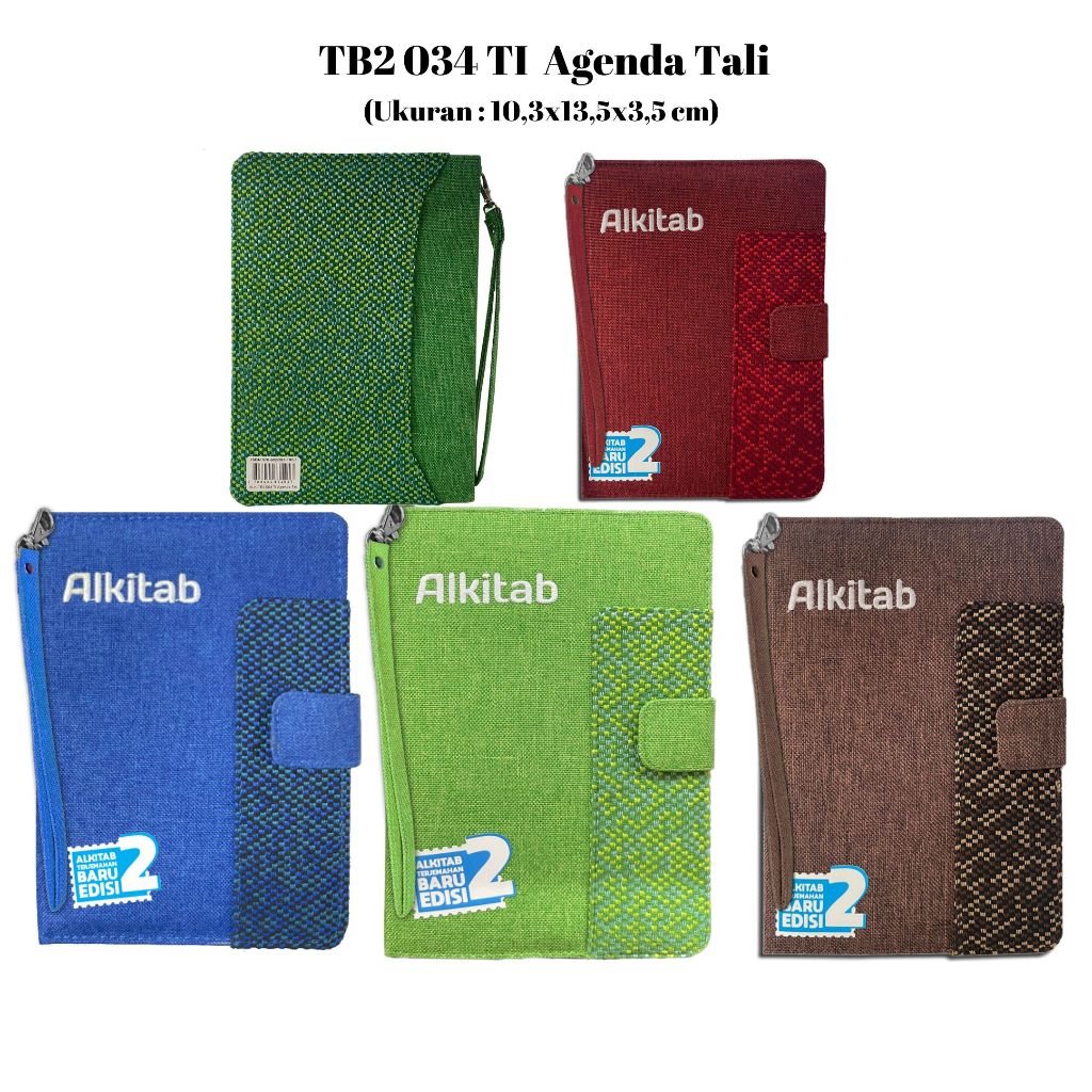 TB2 034 TI NS AGENDA TALI - ALKITAB KECIL Terjemahan Baru Dua (TB2)