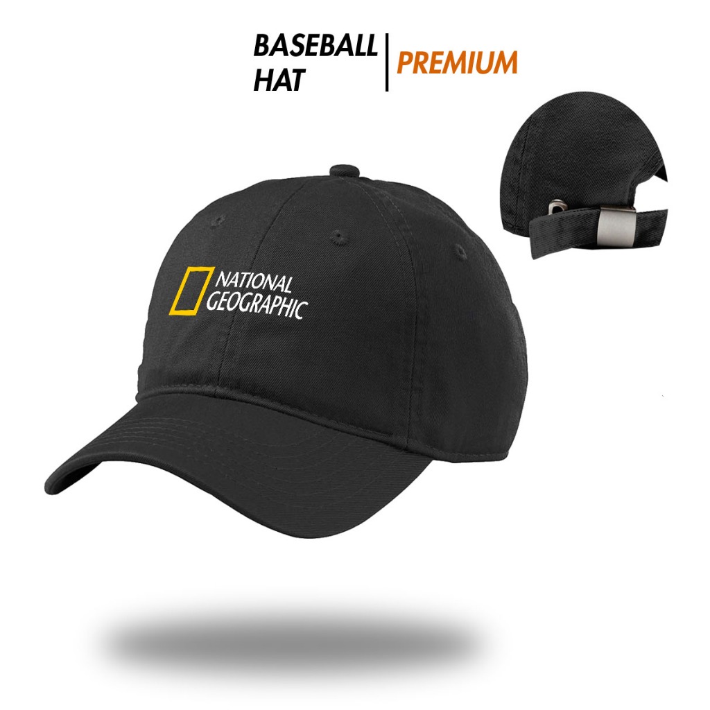 Topi Caps Baseball  - Topi Baseball National Geographic original - topi casual pria wanita - topi Di