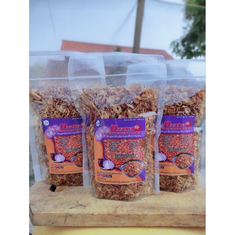 

Bawang Goreng Brebes Asli Premium Tanpa Tepung 200 gr