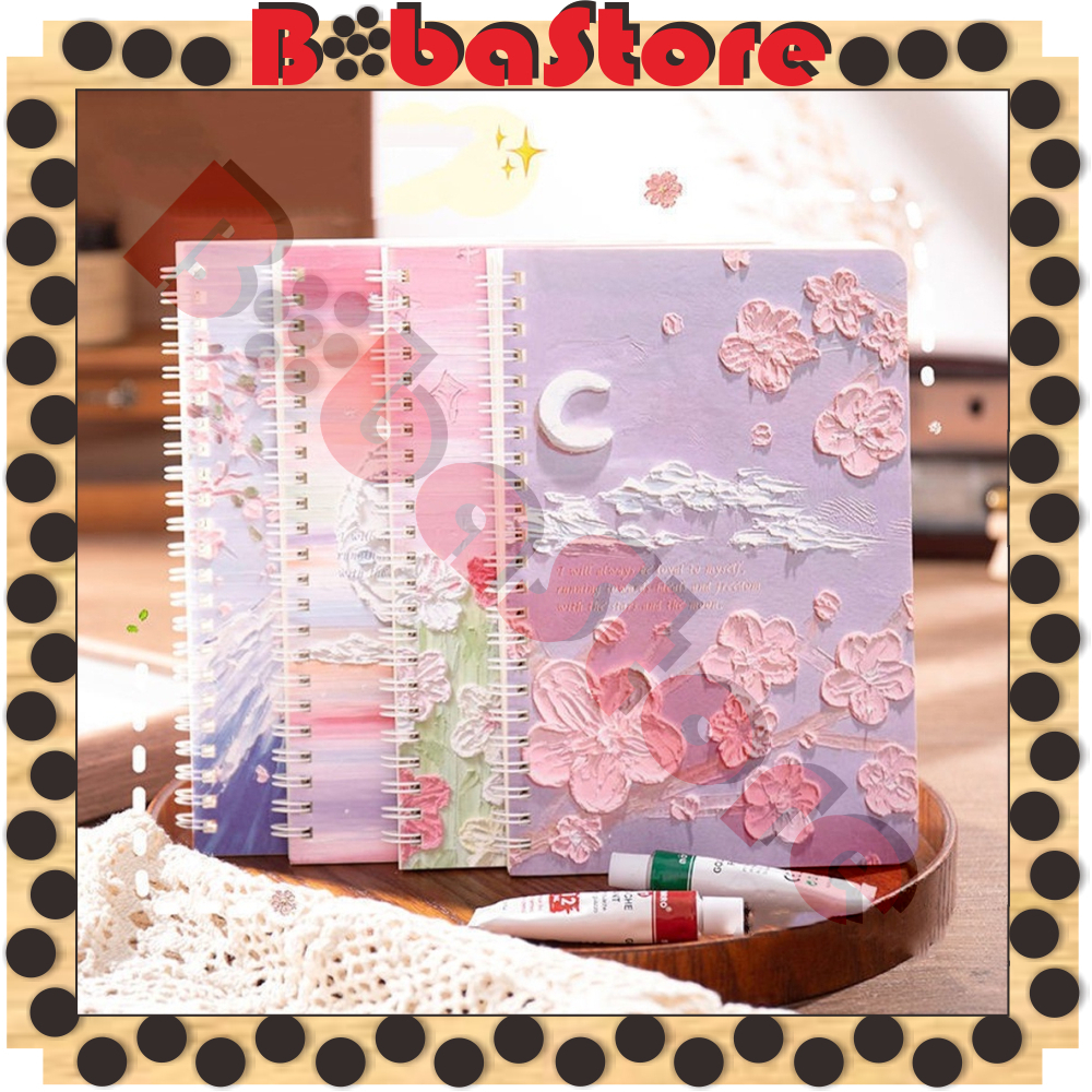

⭐Bobastore⭐ Notebook A5 Buku Tulis Spiral Motif Lucu Aesthetic Garis Buku Catatan S105