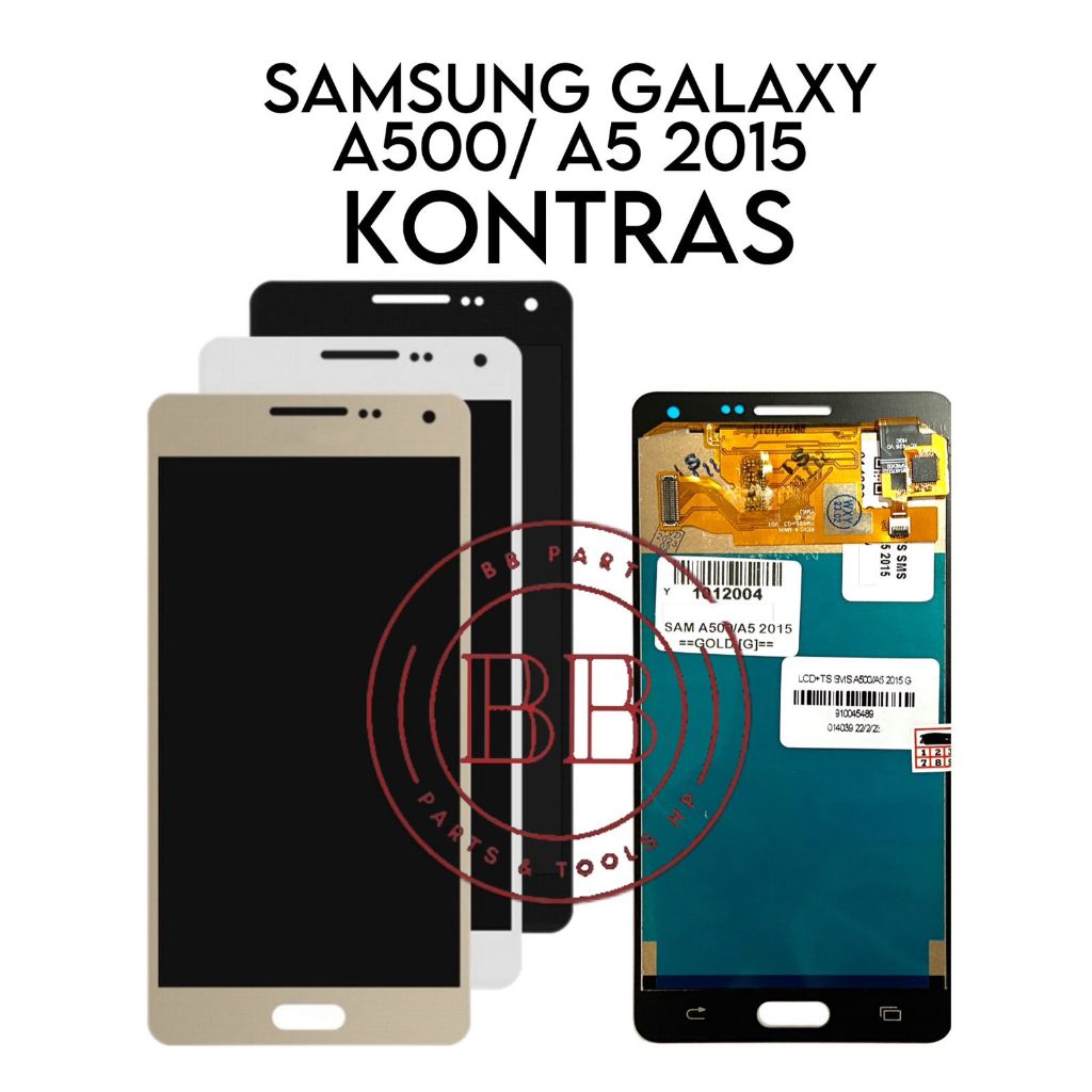 AAA Kontras - LCD Touchscreen Fullset Samsung Galaxy A5 2015 / A500 / SM-A5000 / SM-A5009 / SM-A500F