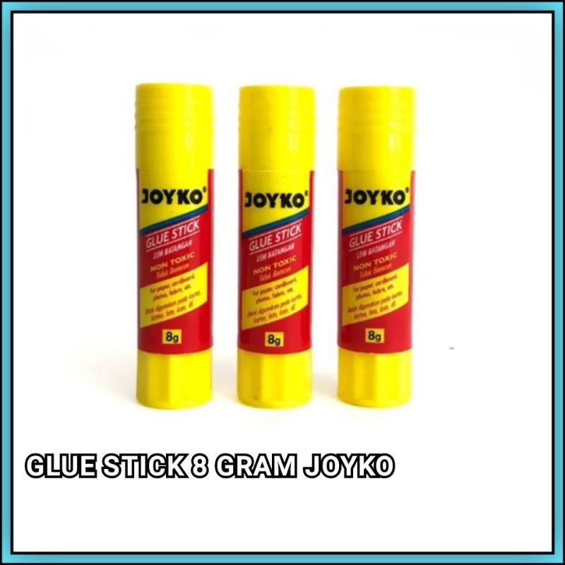 

1 Pcs Lem Kertas Stik / Glue Stick Joyko 8 Gram