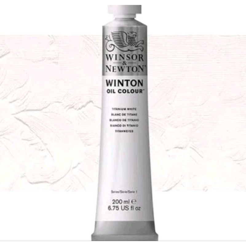 

WINTON OIL COLOUR 200 ML TITANIUM WHITE WINSOR & NEWTON