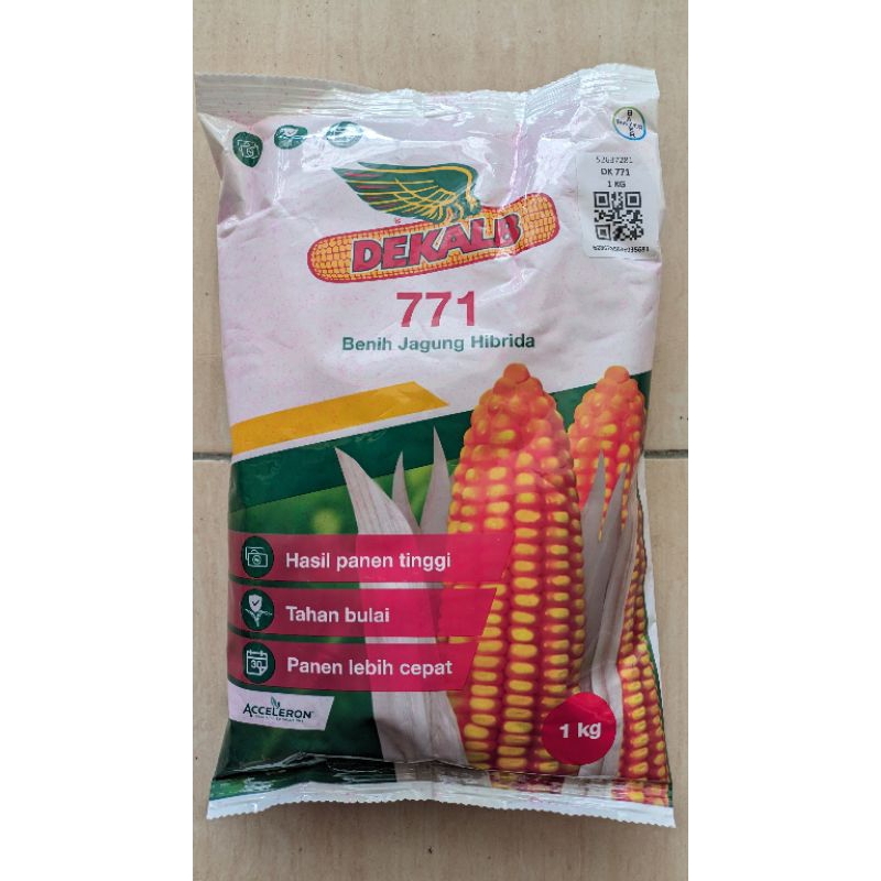 Benih Jagung Hibrida Dekalb 771. Benih Jagung Dk 771 1 kg