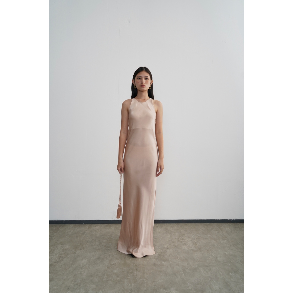 PAFON Gian Dress - Champagne