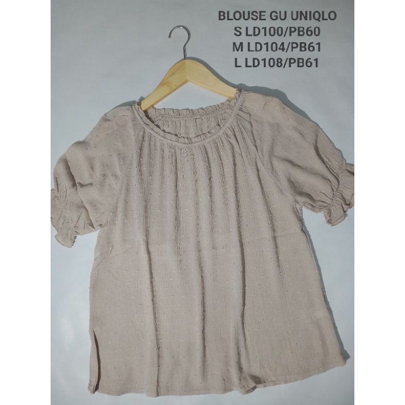 BLOUSE GU UNIQLO