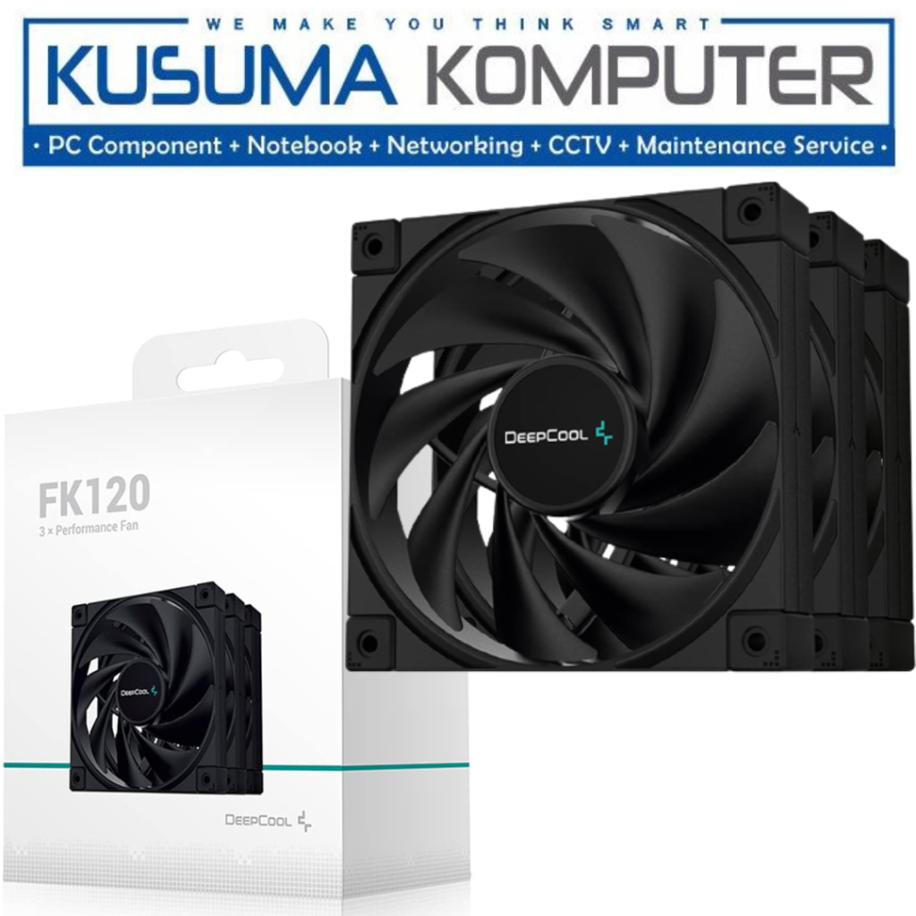 Deepcool FK120 FK 120 3 IN 1 High Performance PWM Fan 12cm