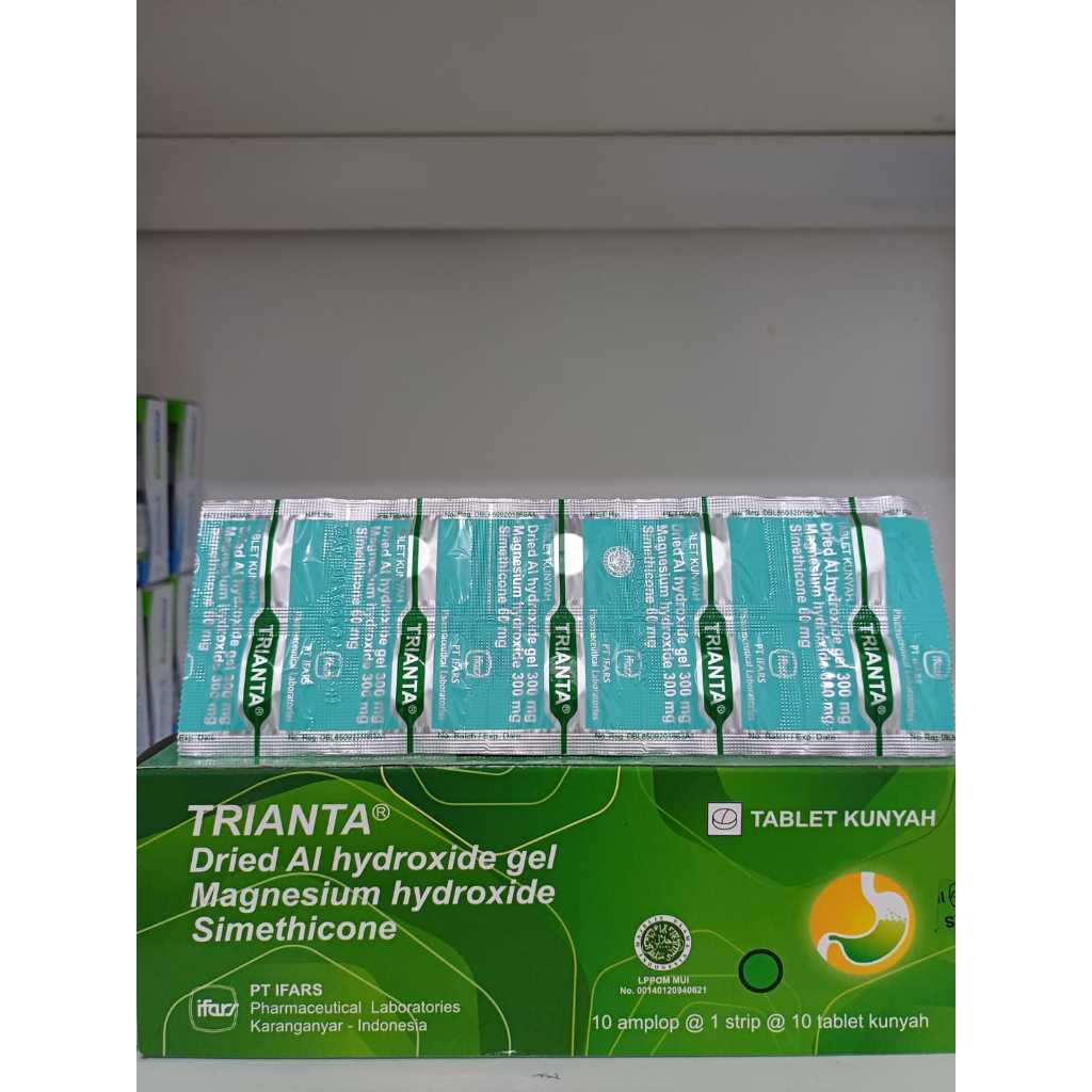 Trianta tablet kunyah obat untuk maag