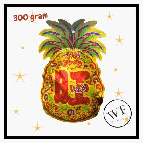 Permen imlek nanas / Permen jelly aneka rasa / Jeli imlek nanas 300grm