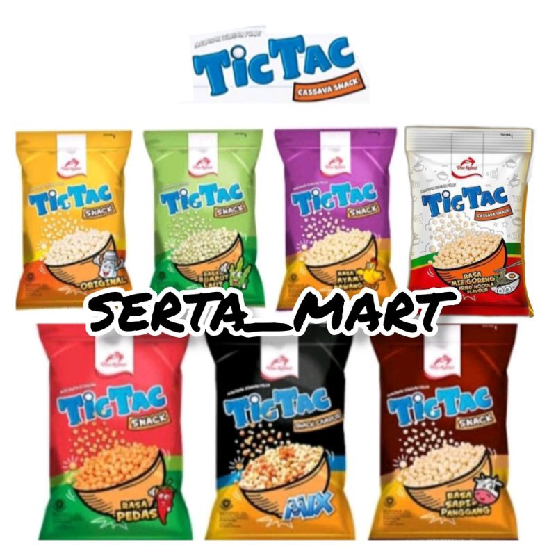 

Tic Tac Snack Pilus Dua Kelinci - Tictac 90gr Pedas / Mi Goreng / Ayam Bawang / Sapi Panggang