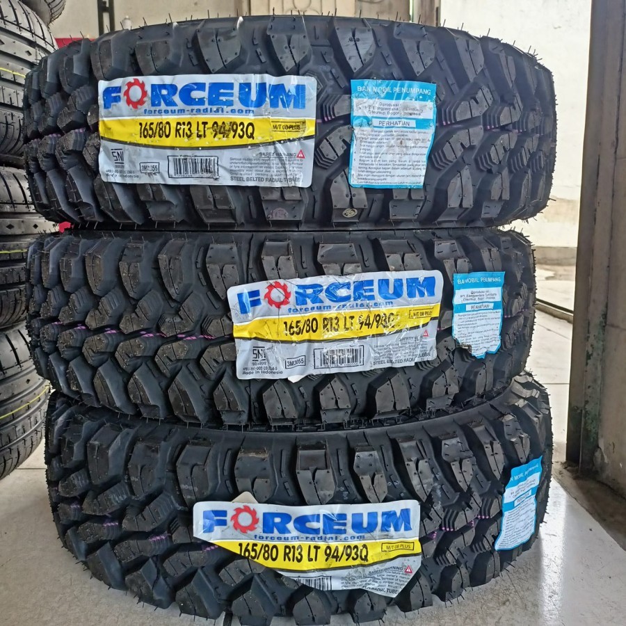 Ban Mobil Cangkul Ring 13 165 80 R13 Forceum MT 08 Free Pasang Ditoko