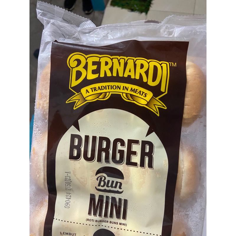 

ROTI BURGER MINI BERNARDI ISI 20pcs