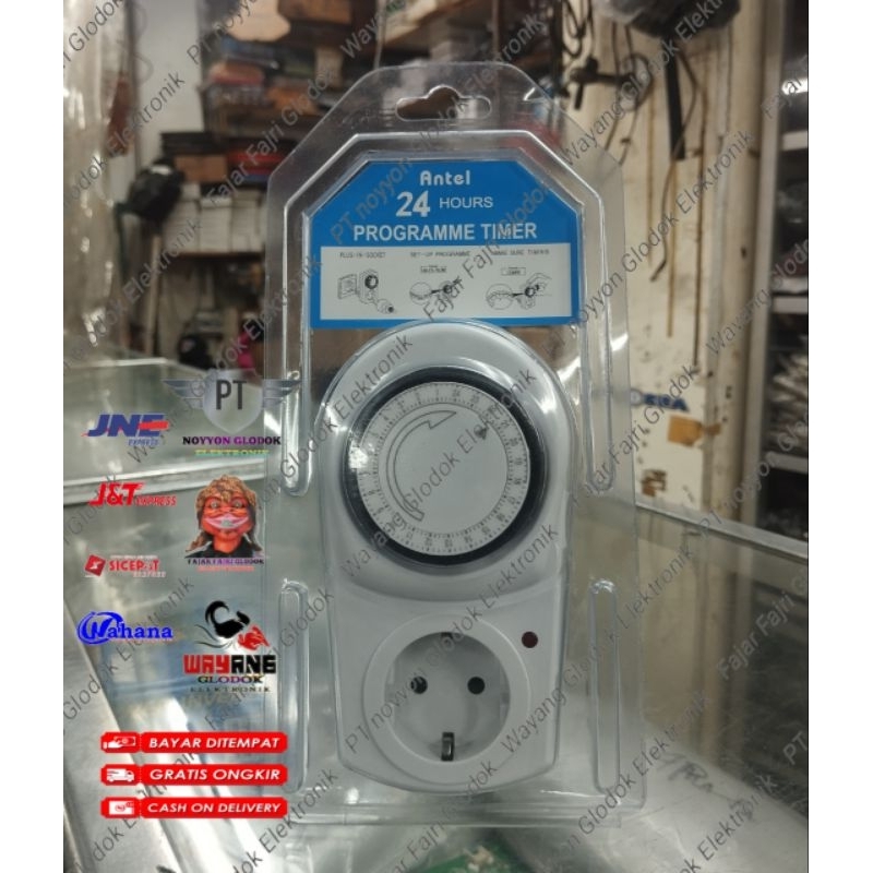 Program Timer 24 Hours Timer Listrik Analog/manual