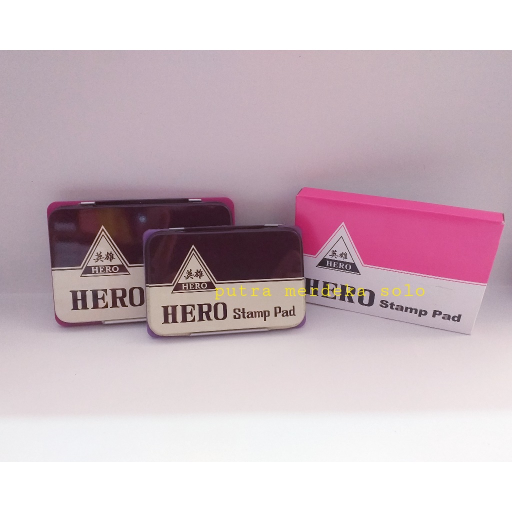 

Stamp Pad Hero Bantalan Tinta Hero Kecil Besar