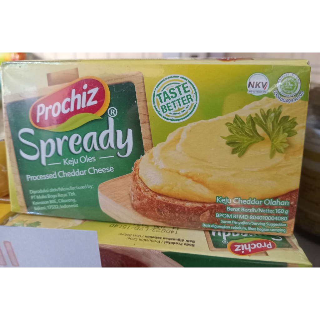 

Prochiz Spready Keju Oles 160gr