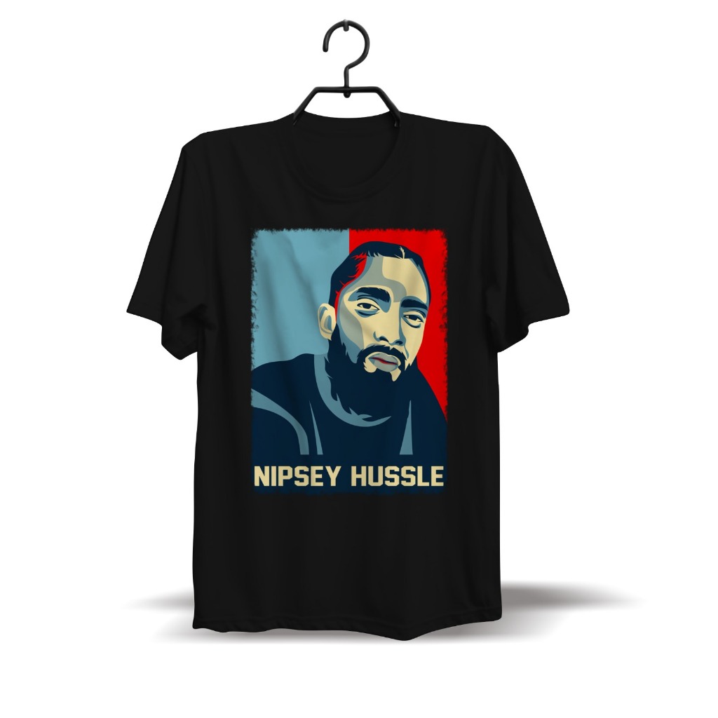 soa8384 - KAOS PRIA DESAIN NIPSEY HUSSLE