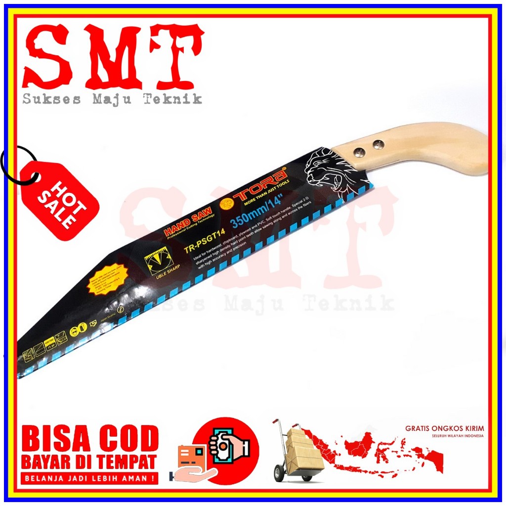 Tora  Gergaji Lengkung 350mm 14" Gg Kayu