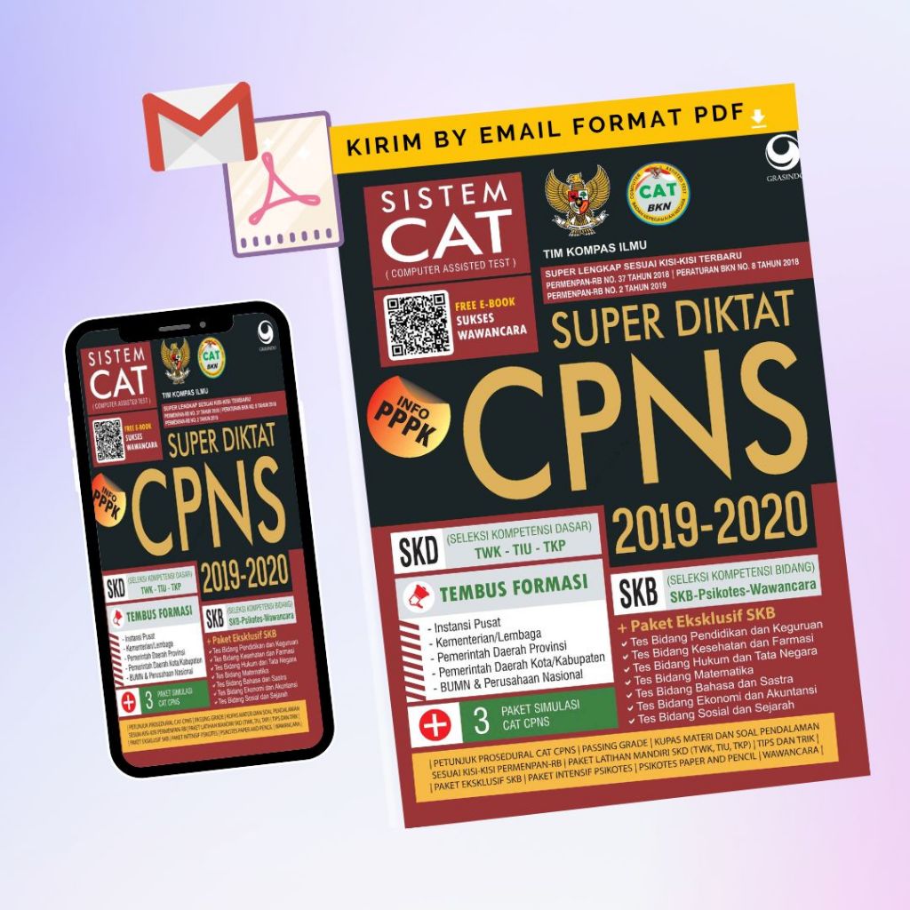 Super Diktat CPNS CAT 2019 2020 Soal Tes CPNS Ujian Masuk PNS