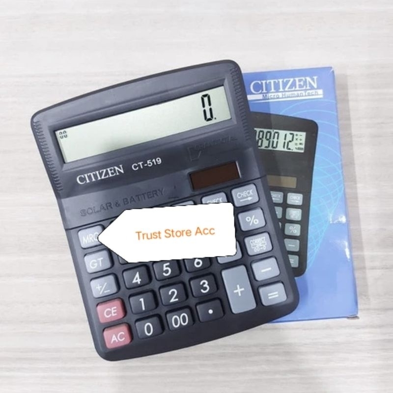 

Kalkulator 12 Digit Citizen CT 519