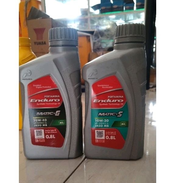 OLI MESIN MOTOR MATIC ENDURO 800ML ASLI PERTAMINA