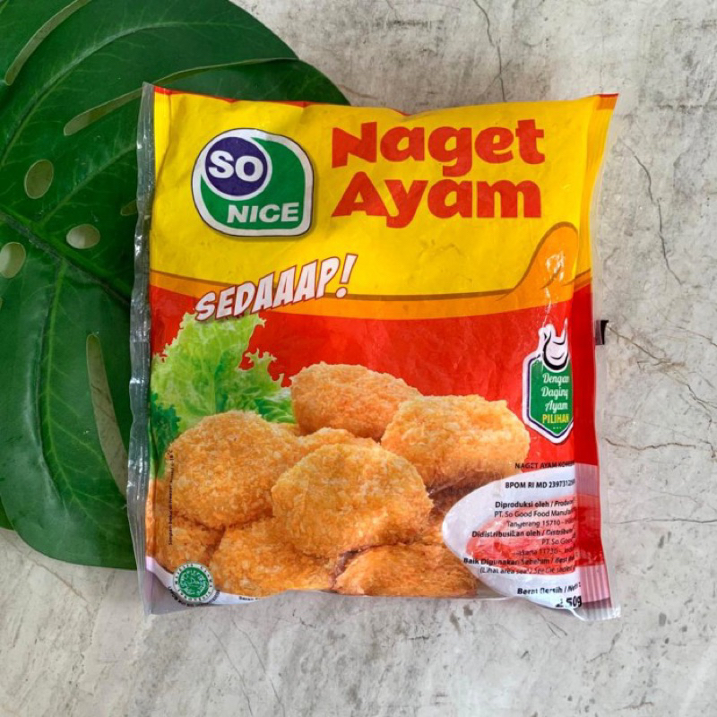 

So Nice Sedaaap Naget Ayam 250gr