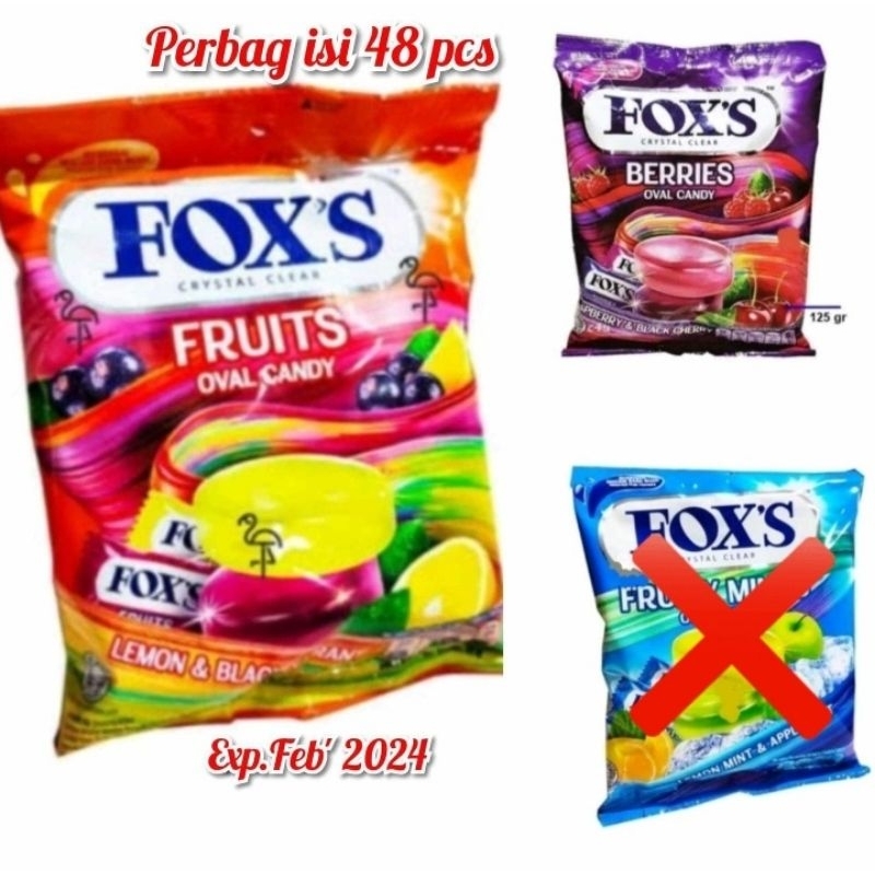 

PERMEN FOX’S // Sepaket isi 2 bungkus