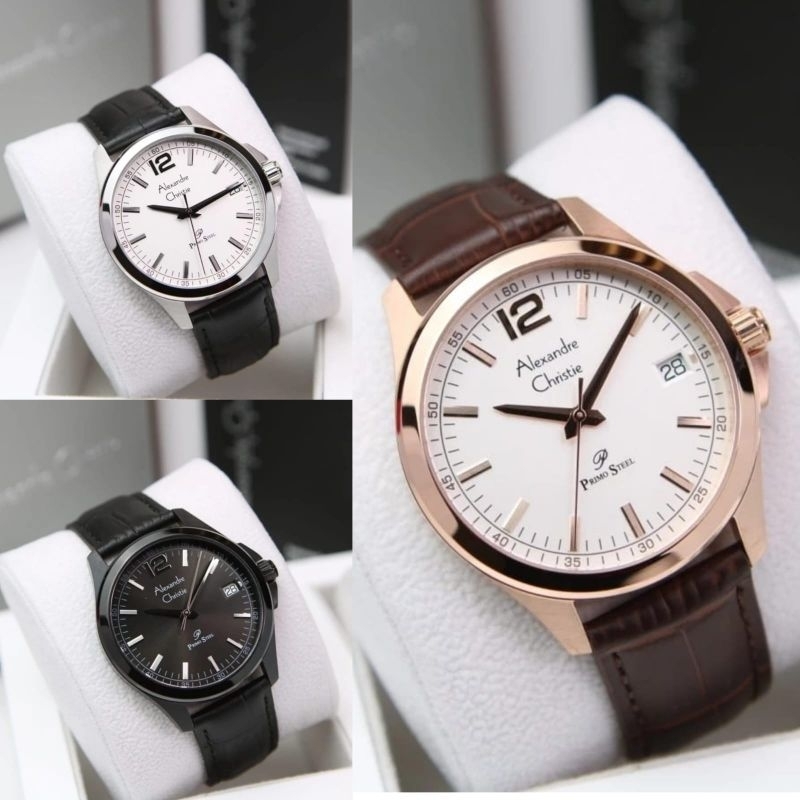 ALEXANDRE CHRISTIE 1031 AC 1031 Ac 1031 KULIT PRIA ORIGINAL