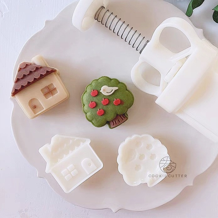 (CM012) Cetakan Nastar 50gr /Cetakan Natal/ Cetakan Cookies Natal