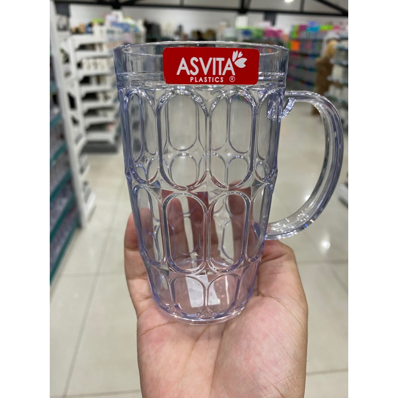 ASVITA-Gelas Bir Teracotta 400ML GB108