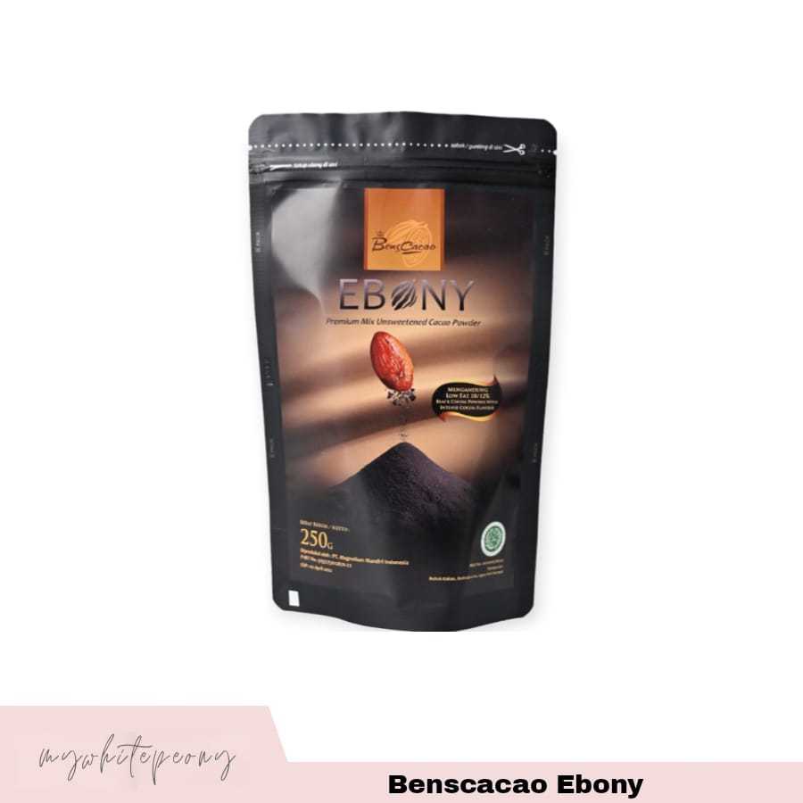 

Benscacao Ebony Kemasan Repack 100 Gram