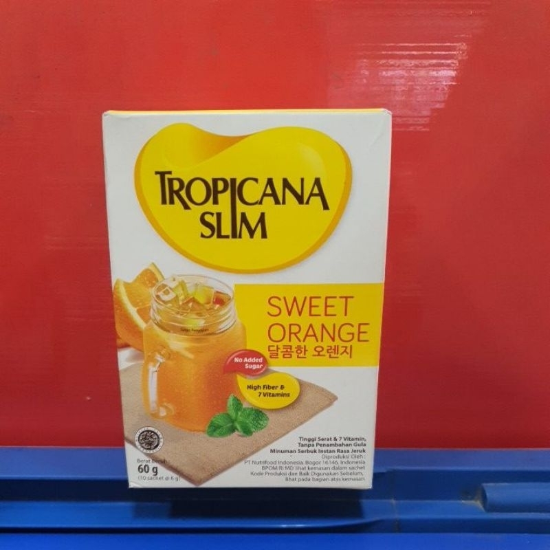 

Tropicana Slim Sweet Orange 60gr