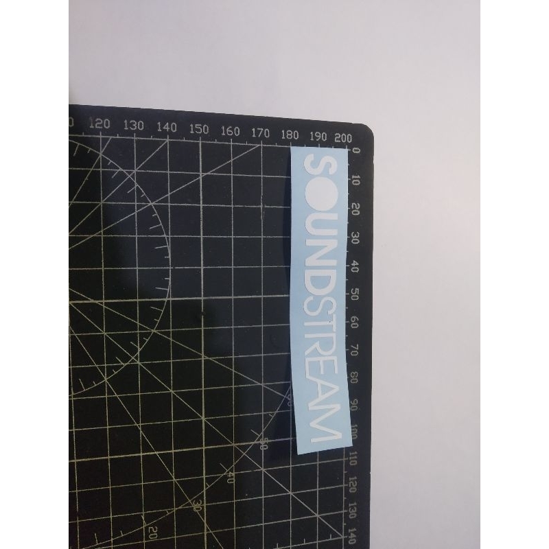 cutting stiker soundstream