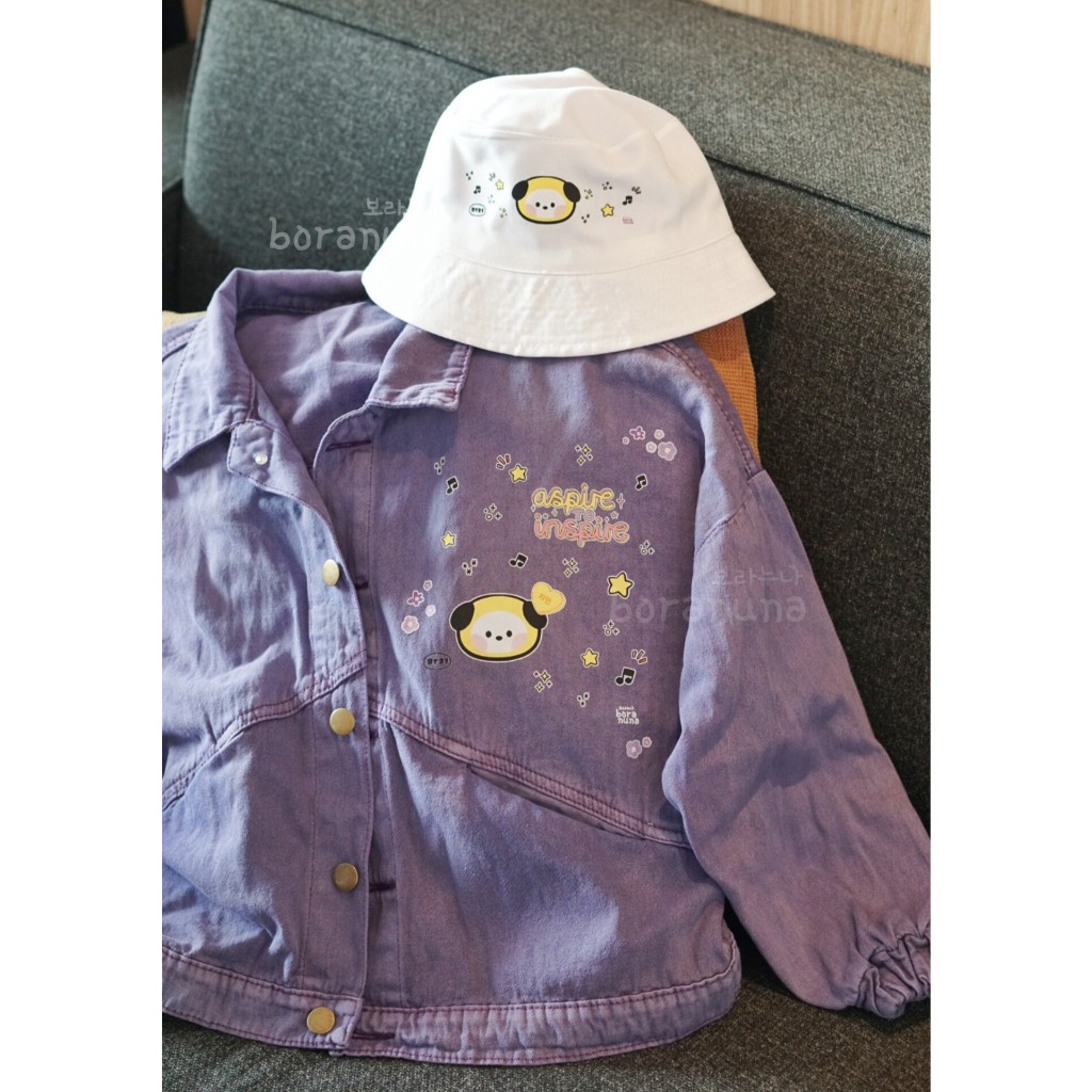 MININI BORA CROP JACKET/JAKET MININI BT21