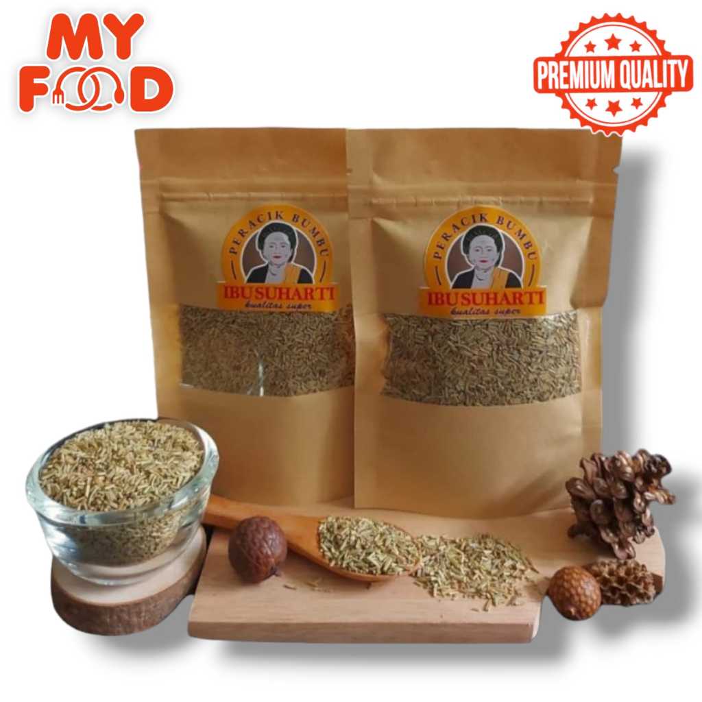 

[Myfoodofficial] - Ibu Suharti Rempah Daun Rosemary Kering Murni Bumbu Dapur Dried Rosemary Leaves Kualitas Premium