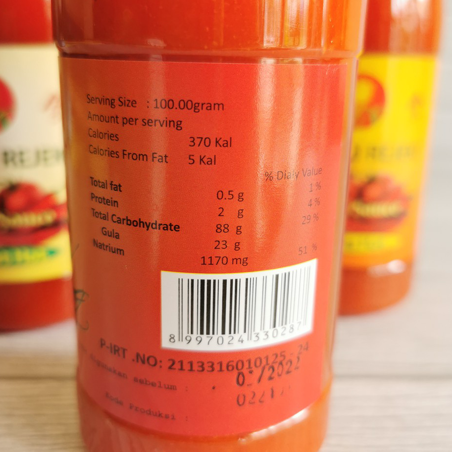 

Best Terlaris Sambal Sambel Bambu Rejeki Sweet Extra Super Hot 360gr Vegetarian