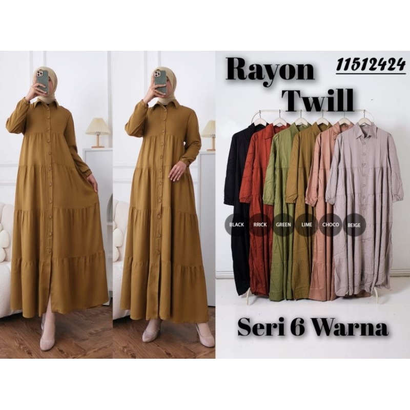 gamis nhm, gamis twill