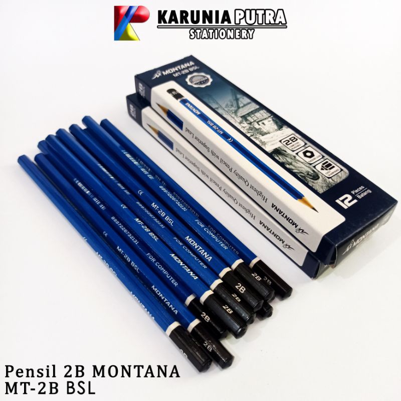 

Pensil 2B Montana Milton 1pack (12pcs)