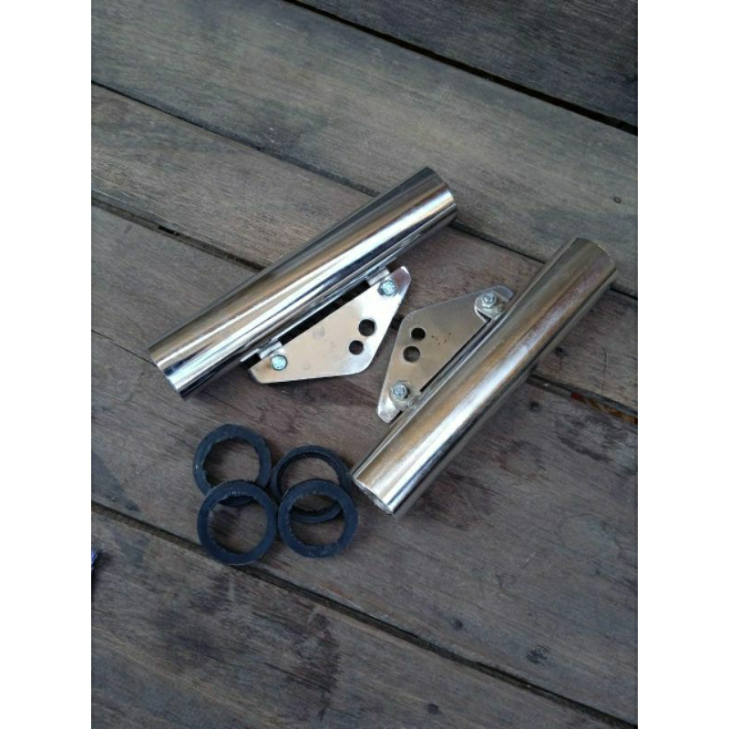 kupingan dudukan lampu depan pesek bumbung shock skok Honda CB GL TIGER Megapro herex Verza CB150R C
