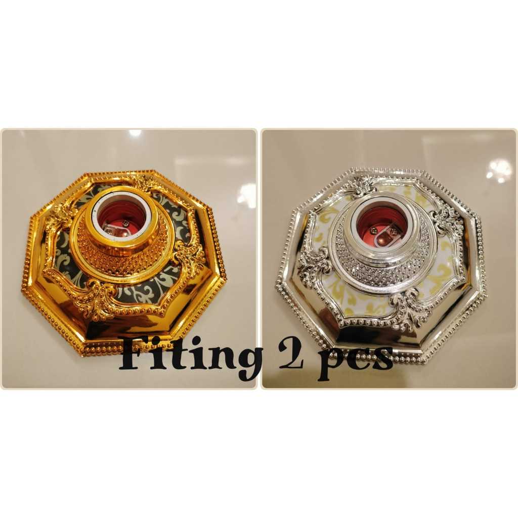 Fitting lampu plafon hias murah-fitting lampu hias-fitting hias-fitting plafon-grosir fittting lampu