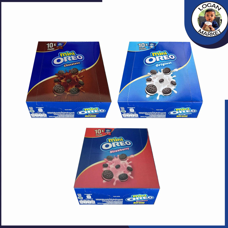 

Buruan Beli Oreo Mini 10 Pack @ 20,4 gr All Variant Original Vanilla Vanila Coklat Strawberry Terlaku.