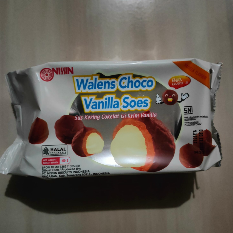 

Ready Stock Nissin Walens Choco Soes/Cheese Soes/ Blueberry Soes/Choco Vanilla 100 gr ➥❇❋