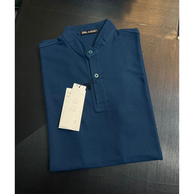 kaos ZR kerah Shanghai pria/kaos kerah Shanghai pria dewasa/kaos pria dewasa terbaru